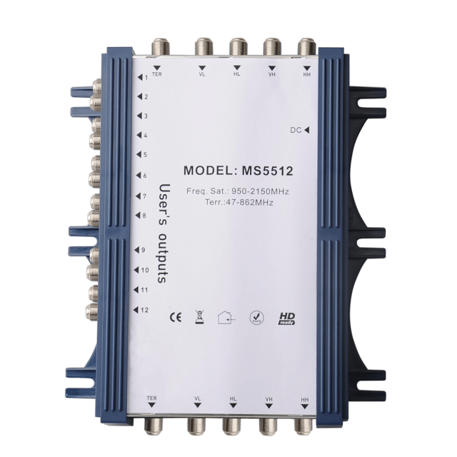 Cascade Satellite Multiswitch MS5512