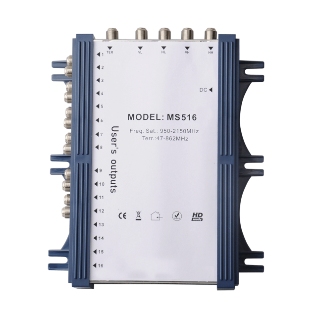 Cascade Satellite Multiswitch MS5516