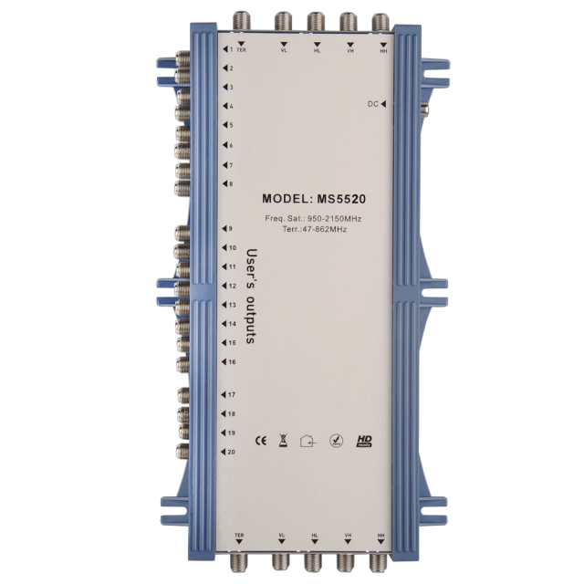 Cascade Satellite Multiswitch MS5520