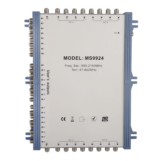 Cascade Satellite Multiswitch MS9924