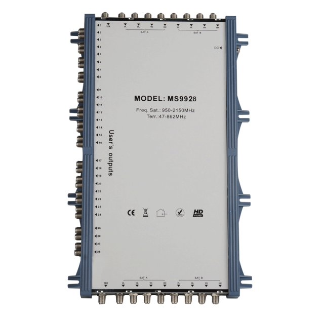 Cascade Satellite Multiswitch MS9928