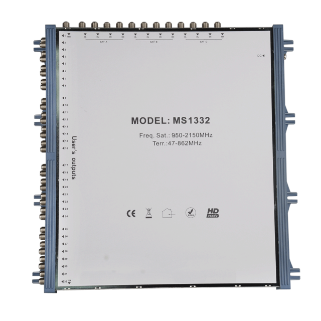 Stand Alone Satellite Multiswitch MS1332