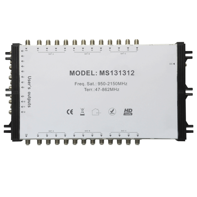 Cascade Satellite Multiswitch MS131312