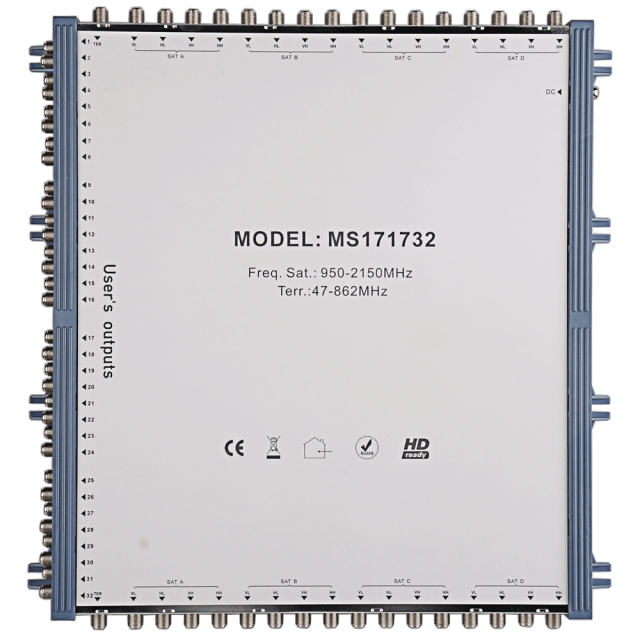 Cascade Satellite Multiswitch MS171732